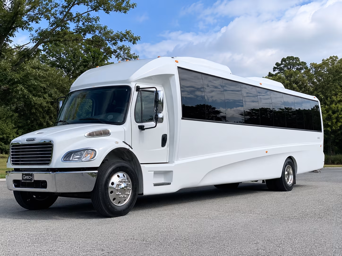 50 Passenger Party Bus Exterior