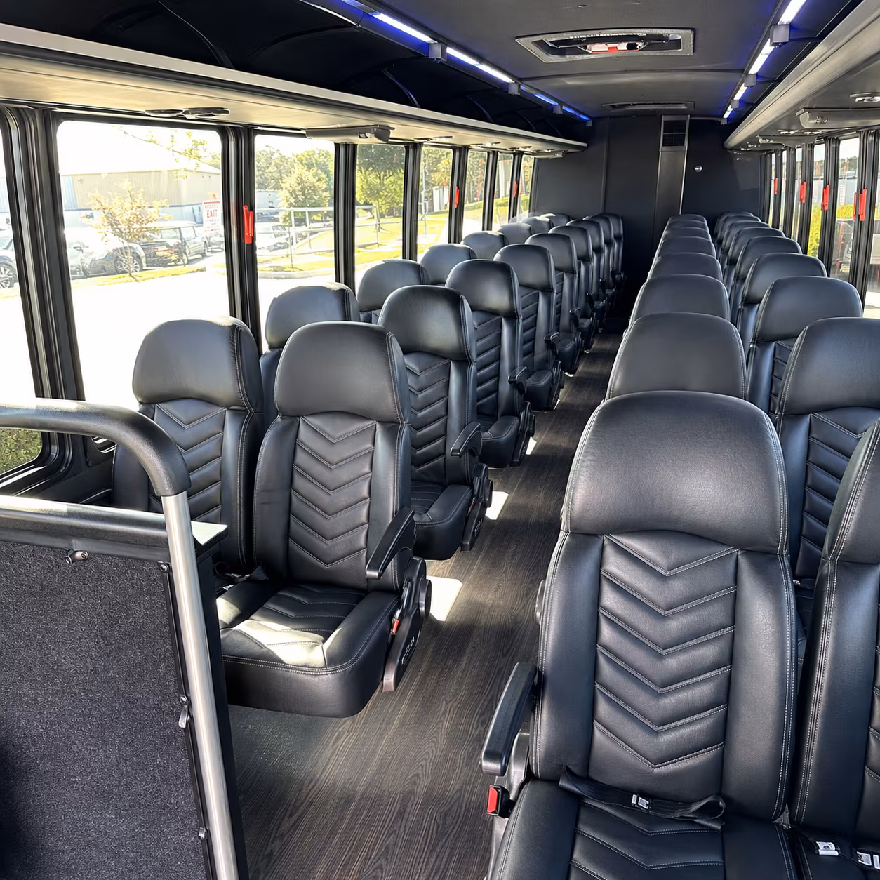 Little Rock Airport Shuttle & Transportation onboard seating