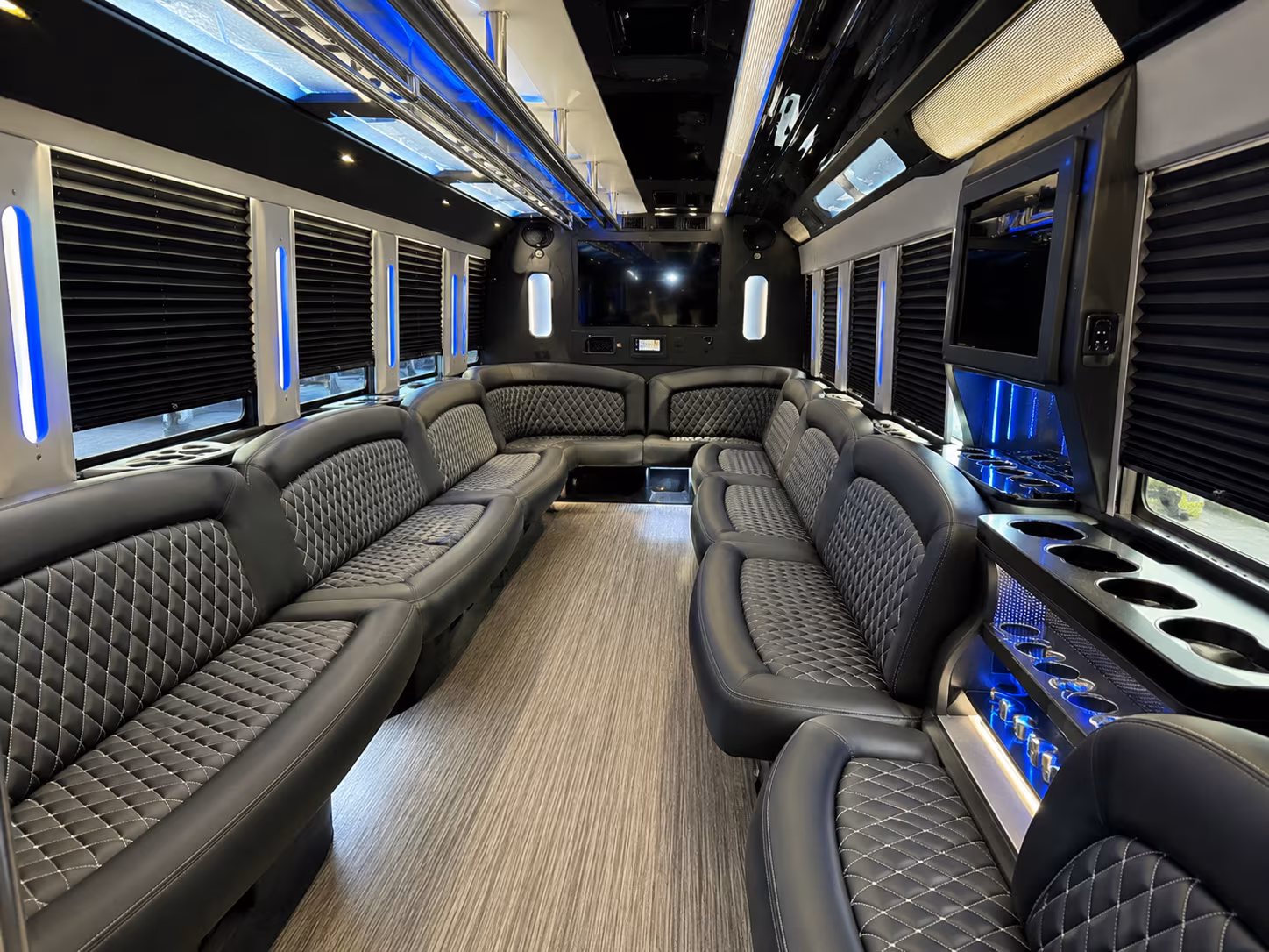 Little Rock Bachelor & Bachelorette Transportation party bus exterior