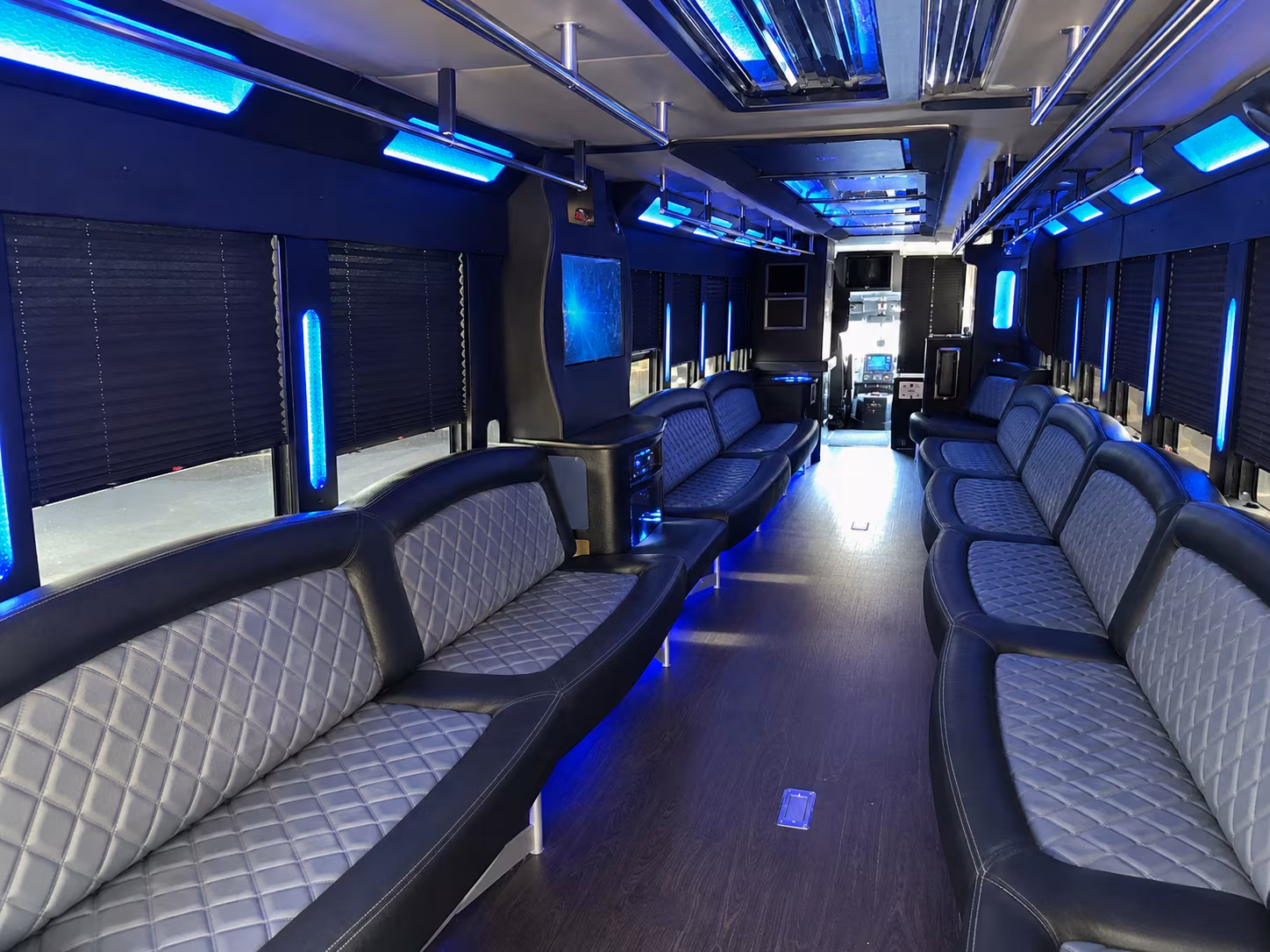 Little Rock Bachelor & Bachelorette Transportation party bus exterior