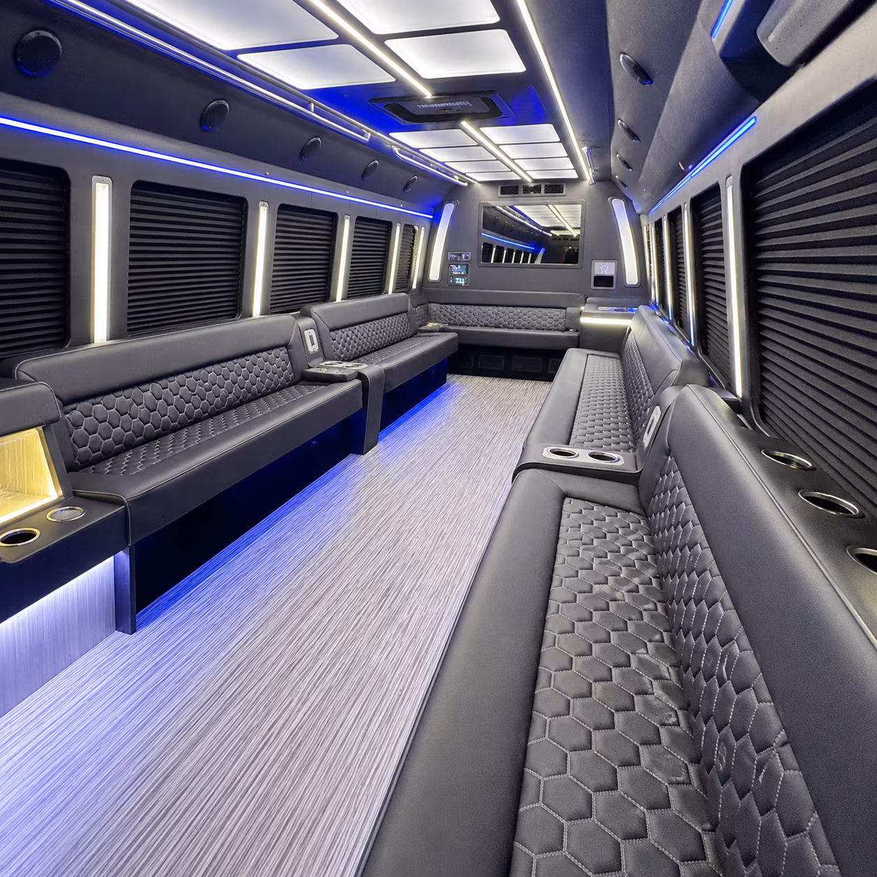 Little Rock Concert & Music Festival Transportation party bus exterior
