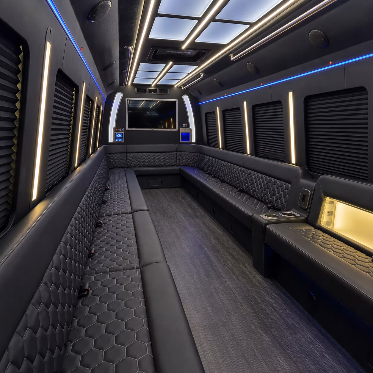 Little Rock Concert & Music Festival Transportation onboard seating