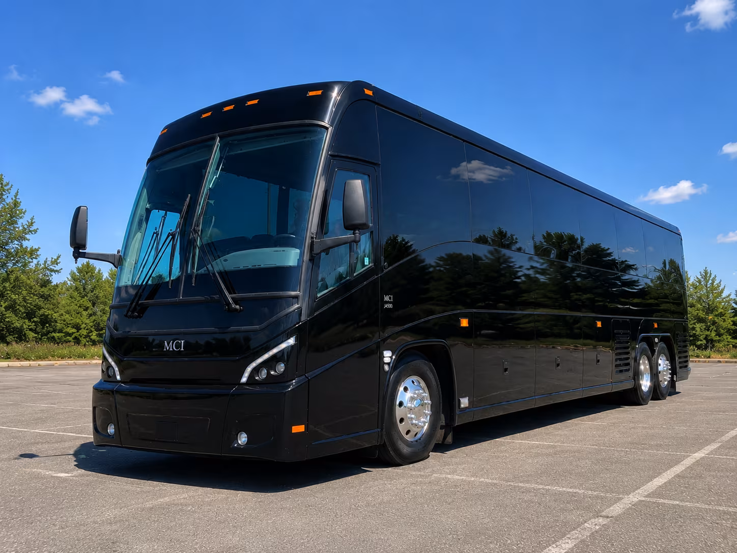 Little Rock Corporate Transportation party bus exterior