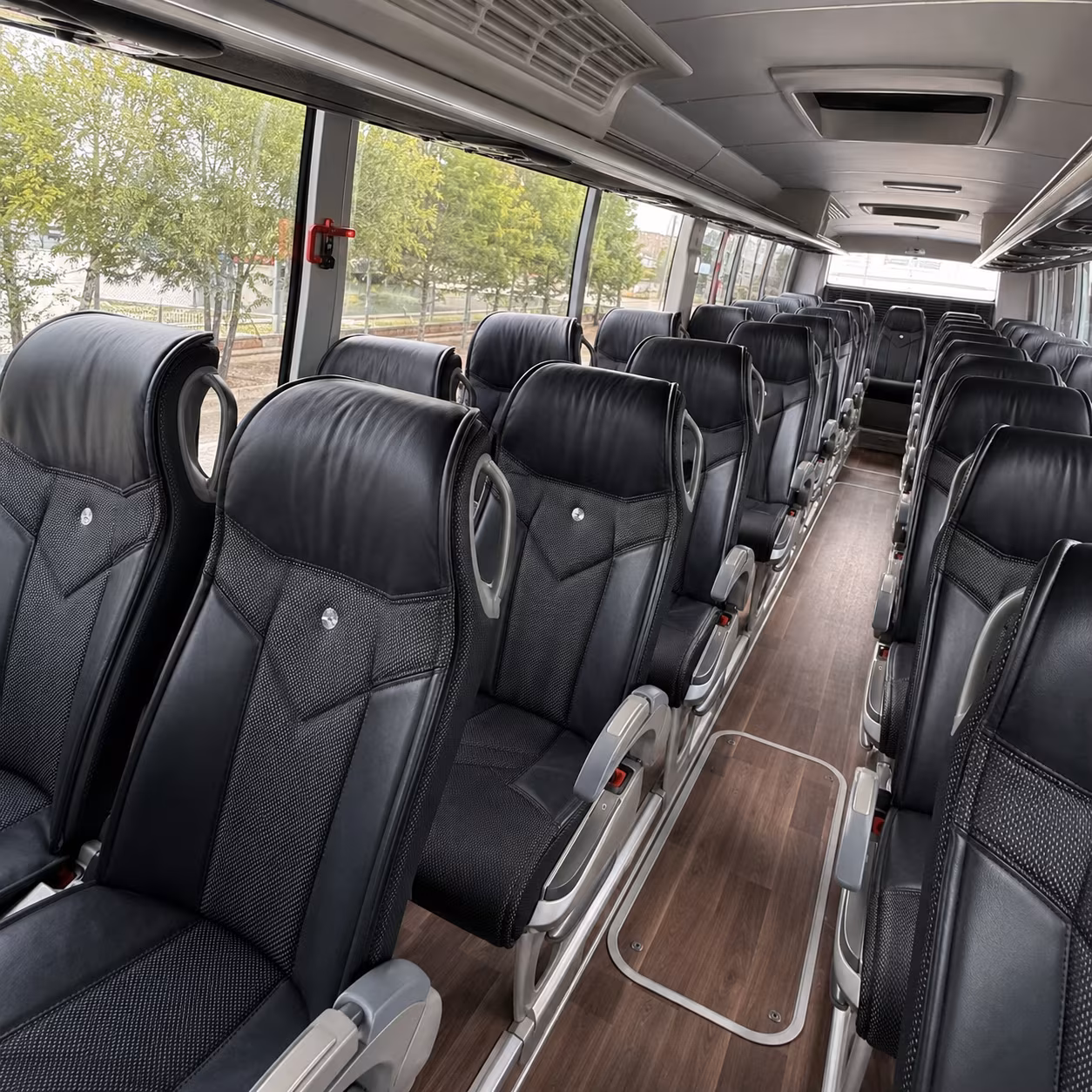 Little Rock School Event Transportation party bus exterior