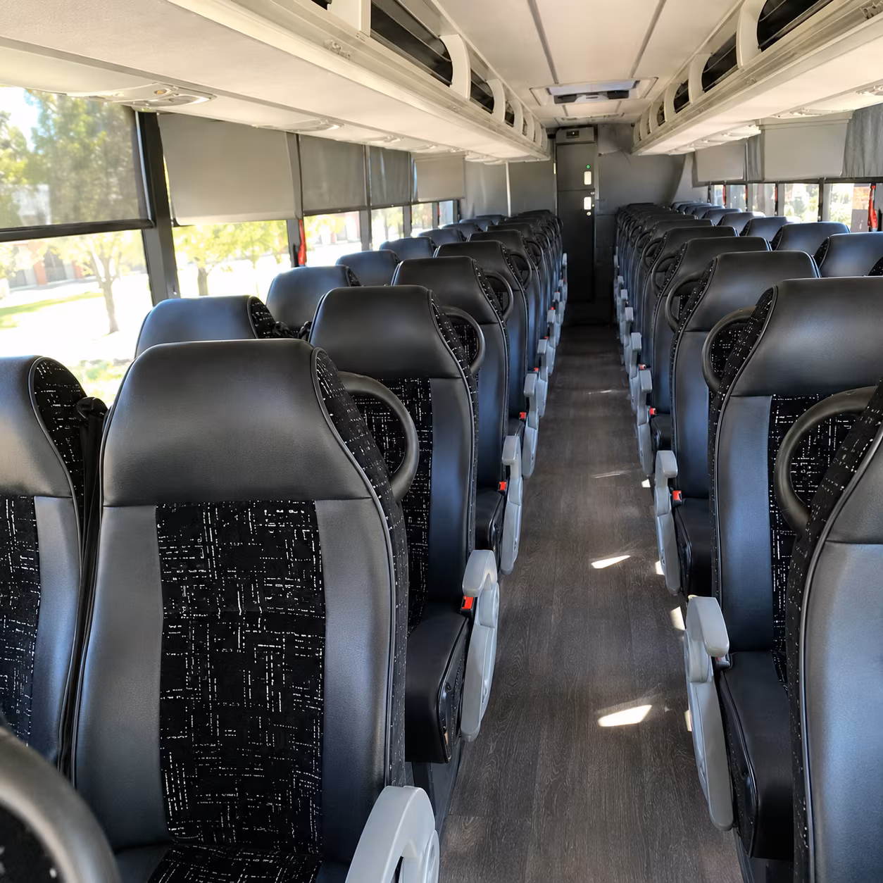 Little Rock School Event Transportation onboard seating