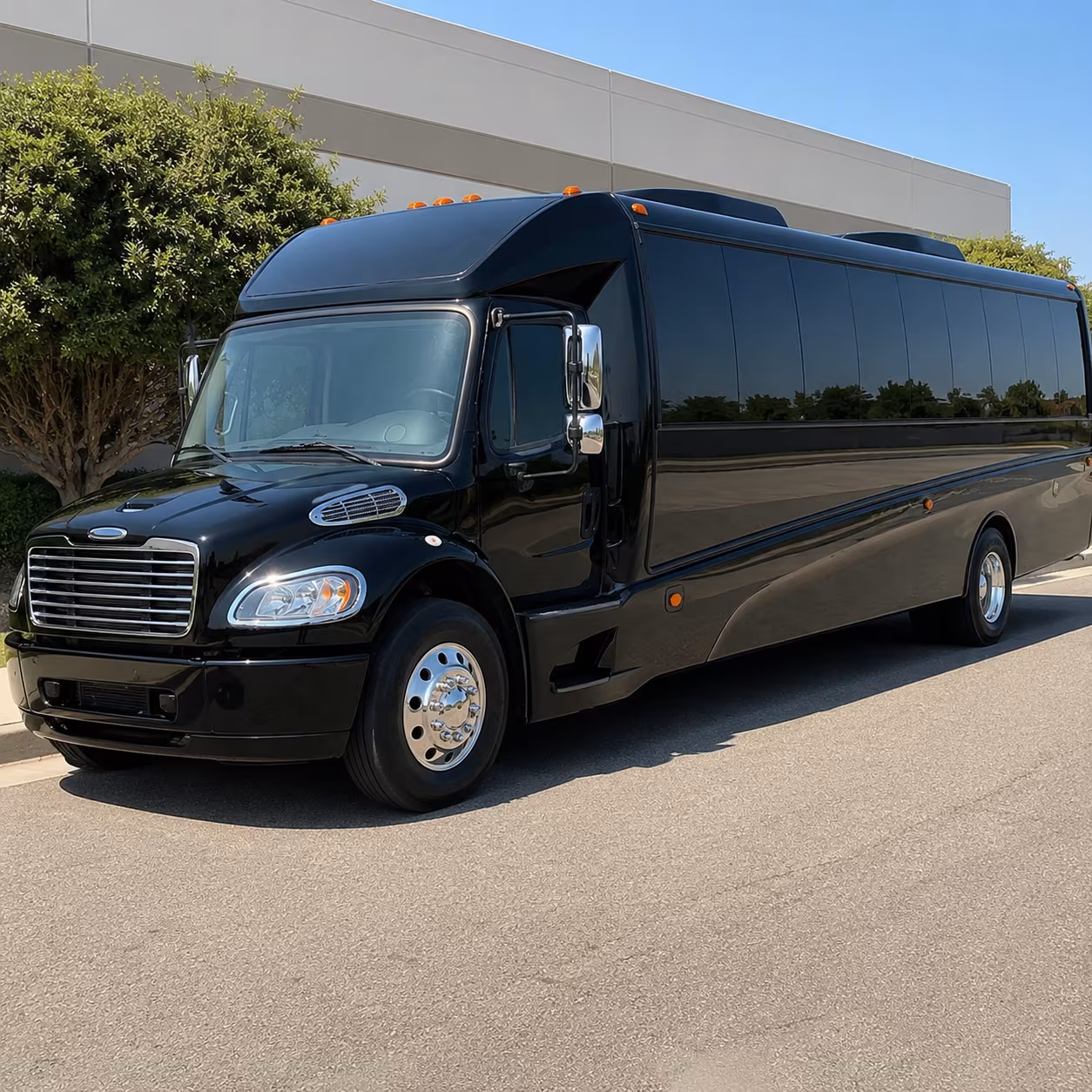 Little Rock School Event Transportation party bus interior