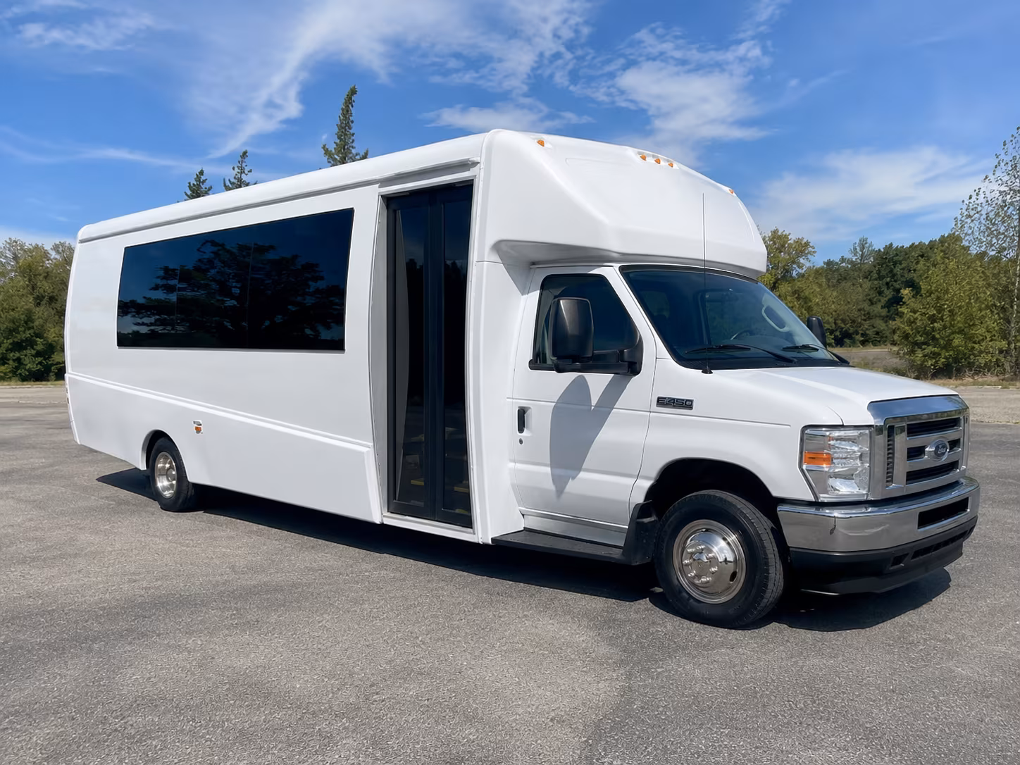 Little Rock Winery Tour & Pub Crawl Transportation party bus exterior