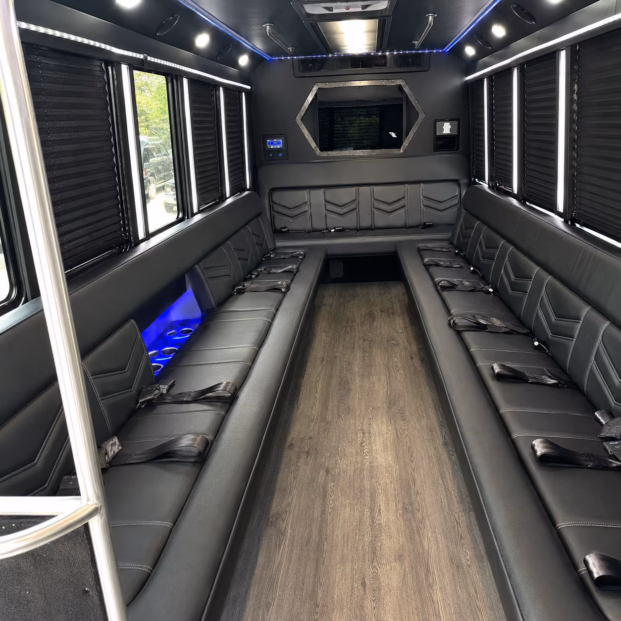 Little Rock Winery Tour & Pub Crawl Transportation party bus exterior