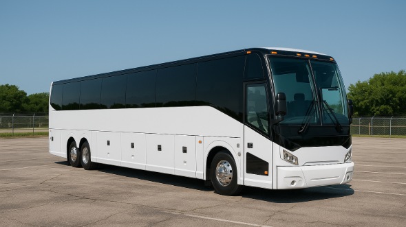 little rock employee shuttle charter bus rental